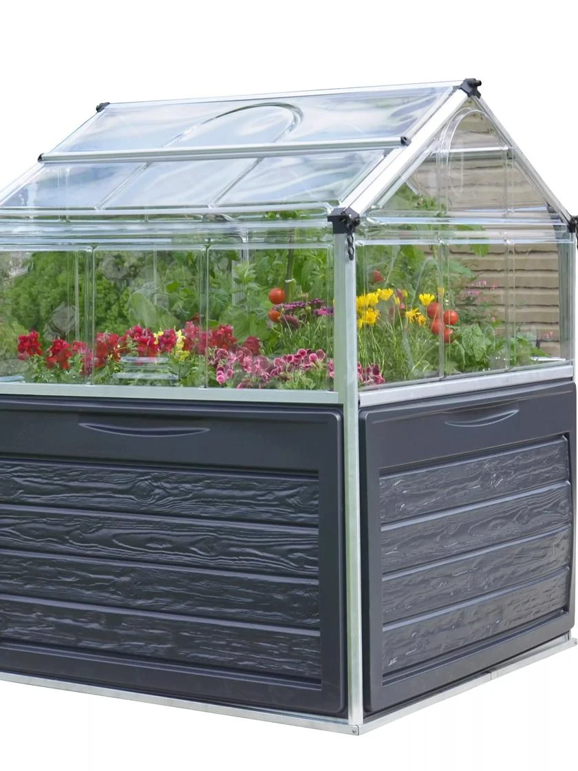 Canopia® By Palram Plant Inn™ Raised Bed Greenhouse, 4' X 4' - Image 6