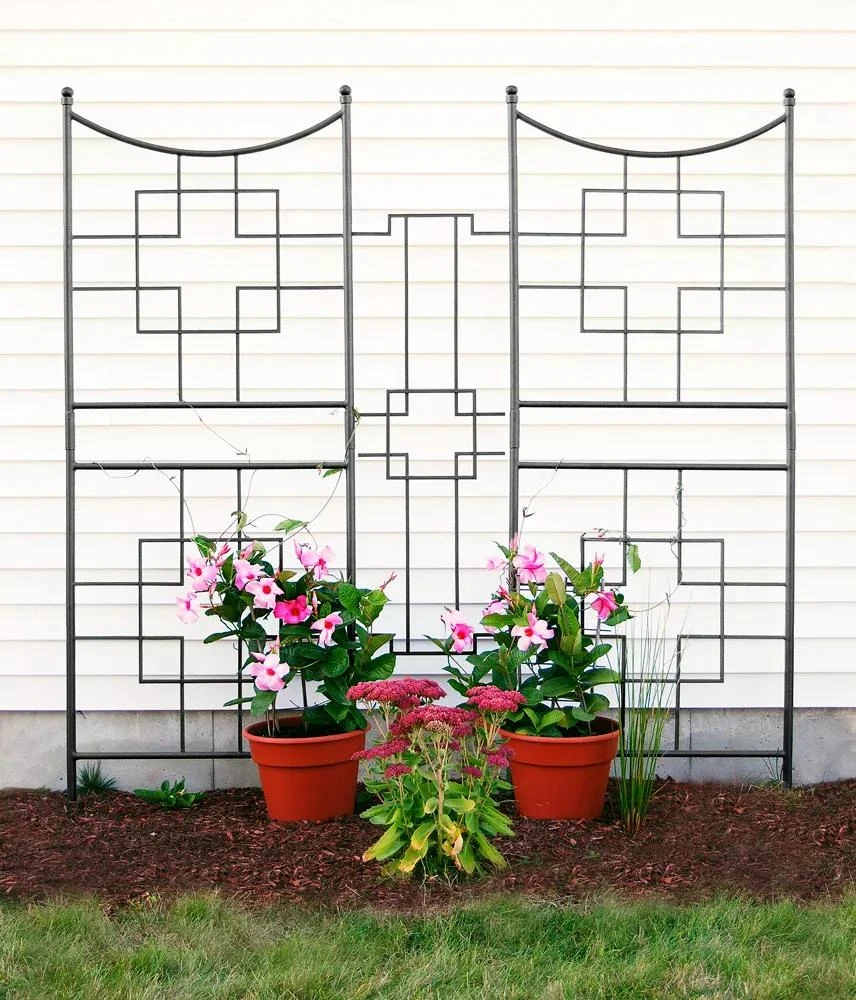 Achla Designs Square-on-Squares Trellis - Image 2